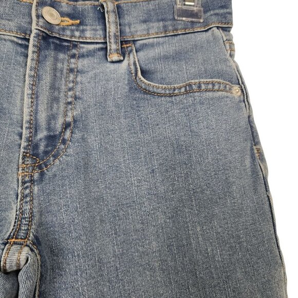 GAP Kids Denim Boys Stretch Straight Jeans Medium Wash Size 10 - Picture 2 of 9